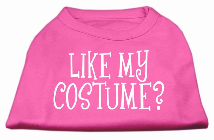 Like my costume? Screen Print Shirt Bright Pink S